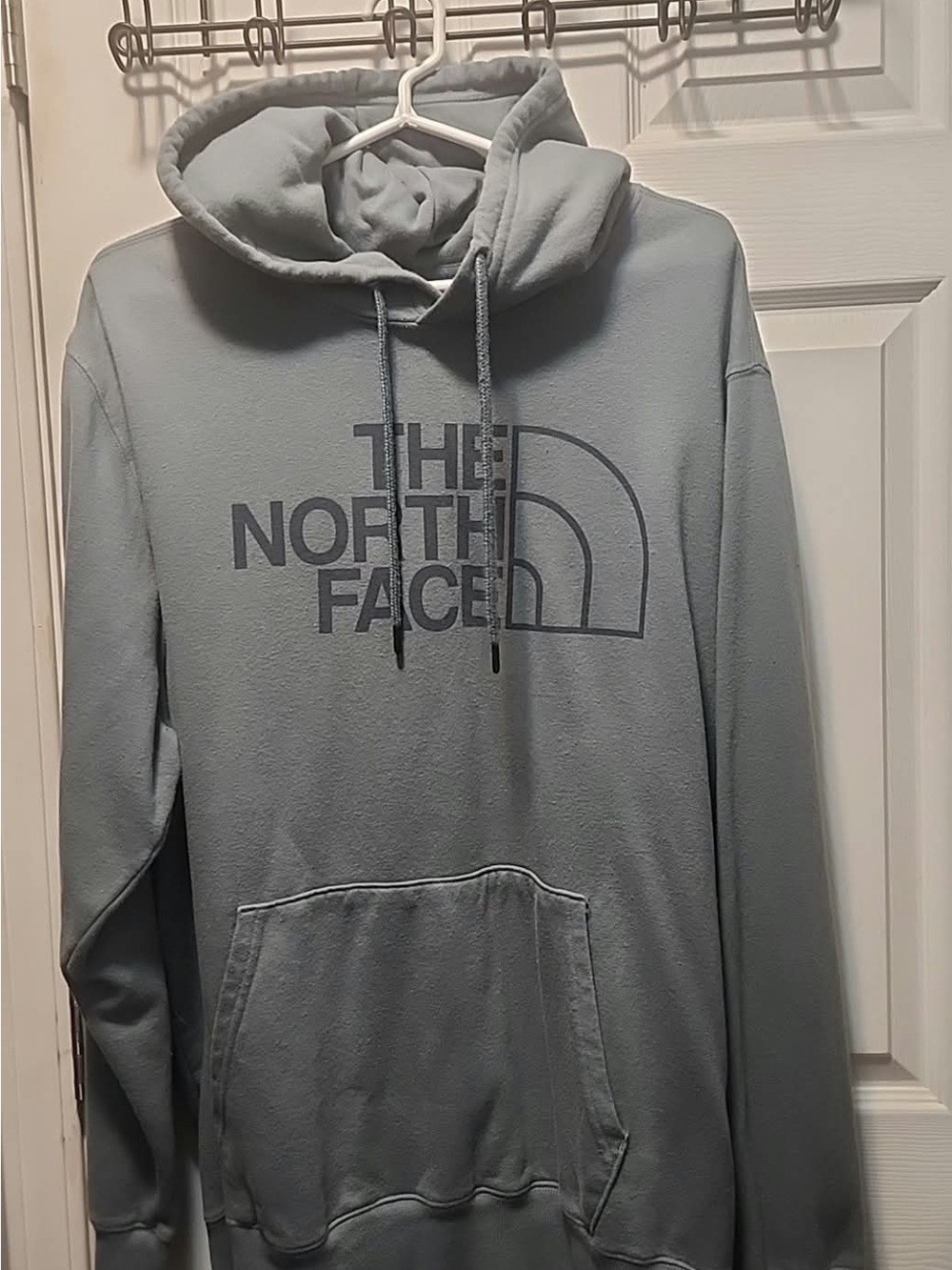 The North Face Men's Pullover Hoodie in Slate Blue Gray